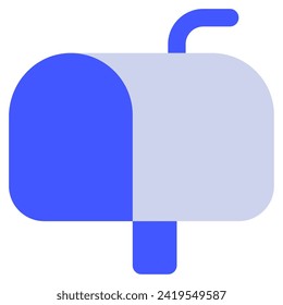 Mailbox-Symbol für Web, App, uiux, Infografik usw.