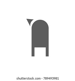 mailbox icon. Web element. Premium quality graphic design. Signs symbols collection, simple icon for websites, web design, mobile app, info graphics on white background