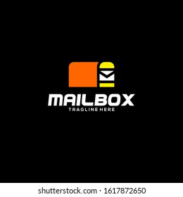 Mailbox Logo Design Image Stock 
