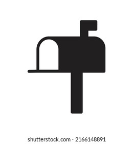 Mailbox, Nachricht, Briefumschlag Symbol-Illustration. Bilddesign-Vektorgrafik