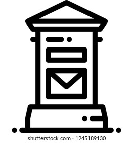 mail-box postbox post