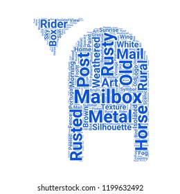 Mailbox silhouette icon
