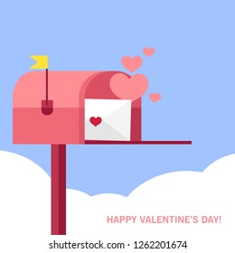 Mailbox for Valentines day