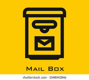 Mailbox vector icon