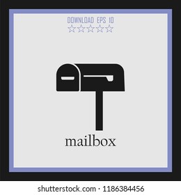 mailbox vector icon