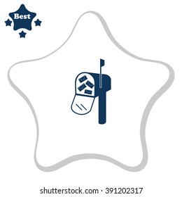 Mailbox vector Icon