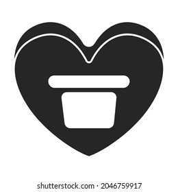 Mailbox vector icon.Black vector icon isolated on white background mailbox.