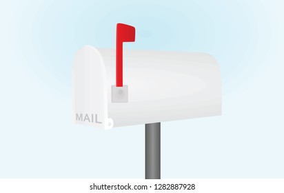 Mailbox. vector illustration