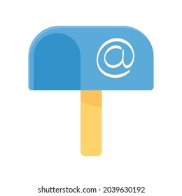 mailbox web internet icon isolated