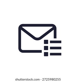 ícone de lista de endereçamento em branco
