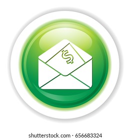 mailing money icon
