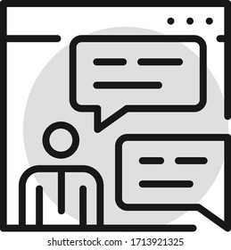 correo,mensaje,negocio,icono web ilustración vectorial plana