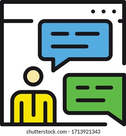 mail,message,business,web icon vector illustration flat