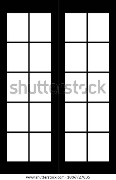 Main Door Isolated Image Vector Panels Backgrounds