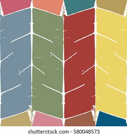 Main leaf veins based pattern, in pastel colors