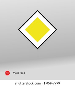 Main road traffic