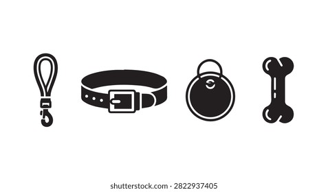 Main subject features a set of hardware accessories including belts rings tags and carabiners isolated from background