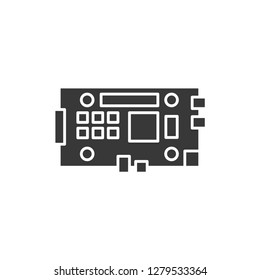 Mainboard icon. Robotics symbol modern, simple, vector, icon for website design, mobile app, ui. Vector Illustration