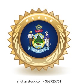 Maine Badge