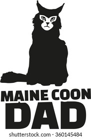 Maine coon dad