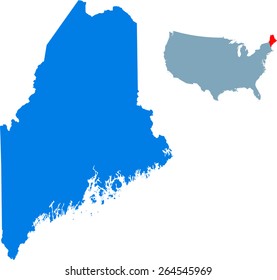 Maine map