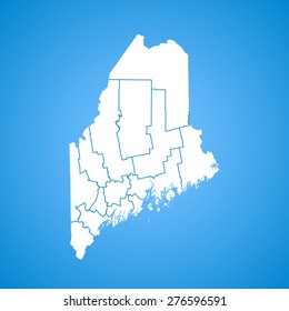 Maine map