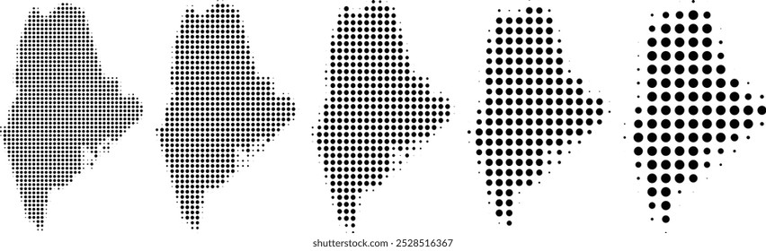 Maine Map halftone in different sizes.eps
