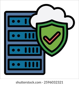 Mainframe Icon Element For Design