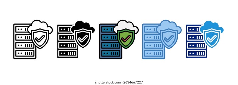 Elemento De Icono De Mainframe Para Diseño