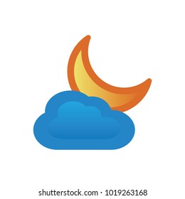 Mainly clear night icon