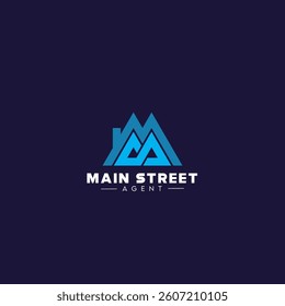 The Mainstreet Construction Logo Template 