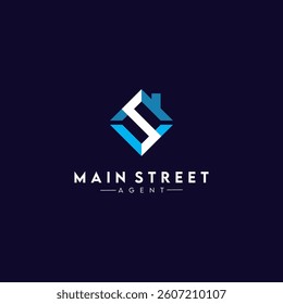 The Mainstreet Construction Logo Template 