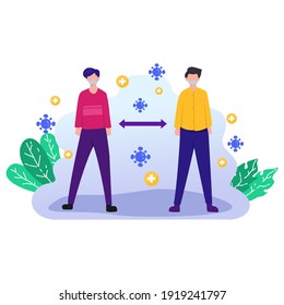maintain a distance social distancing