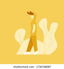 Maintain health by running even though the pandemic covid19