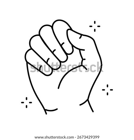 maintain proper nail hygiene line icon vector. maintain proper nail hygiene sign. isolated contour symbol black illustration