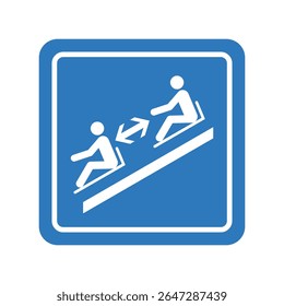 Maintain safe distance between sleds always