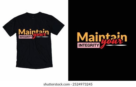 Pflegen Sie Ihr Integrity New T-Shirt Design