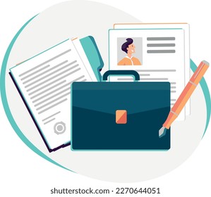 maintaining electronic documentation, portfolio, resume, folder with documents