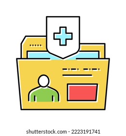 maintaining health color icon vector. maintaining health sign. isolated symbol illustration