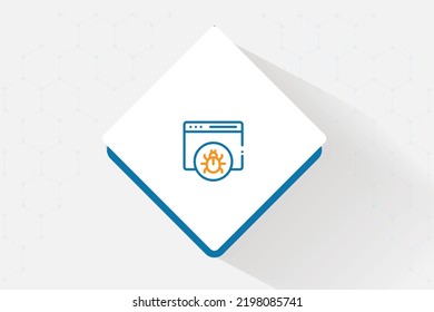 Maintains Data Integrity Icon Vector Design