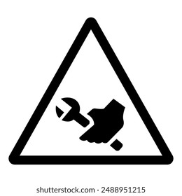 Maintenance Car Symbol Sign, Vector Illustration, Isolated On White Background Label. EPS10