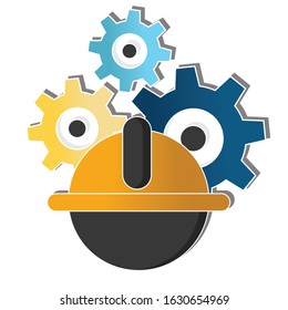 Maintenance concept.Creative idea design. Flat vector illustration for template, brochure or presentation.