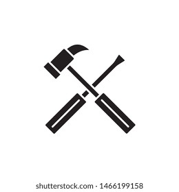 maintenance, constriction tools icon. Simple glyph, flat vector of Real Estate icons for UI and UX, website or mobile application