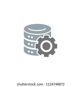 Maintenance Database Logo Icon Design
