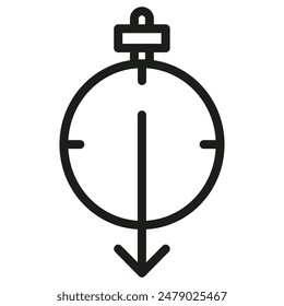 Maintenance Downtime Icon Perfect for Breaks and Service Interruptions