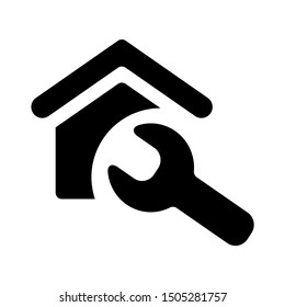 Maintenance House Icon - From Property, Commercial House And Real Estate Icons, Mortgage Icons