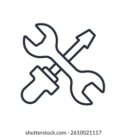 maintenance icon collection .design style with background