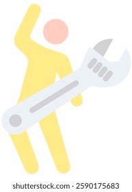 Maintenance Icon Element For Design