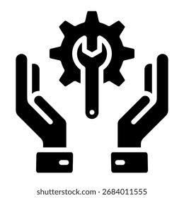 Elemento De Ícone De Manutenção Para Design E Vetor