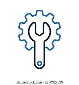 Maintenance icon. sign for mobile concept and web design. vector illustration